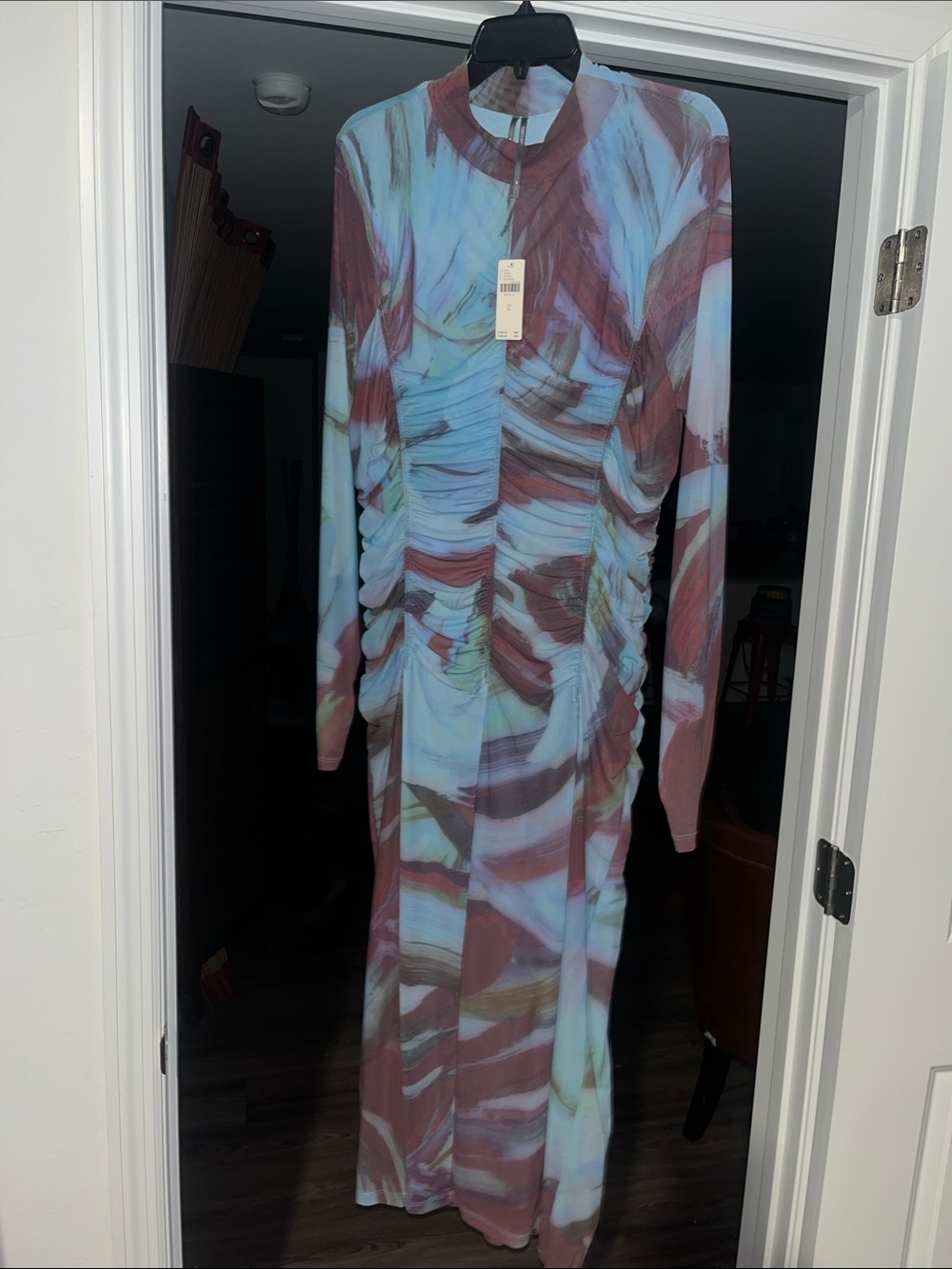Anthropologie Maxi Tulle Dress